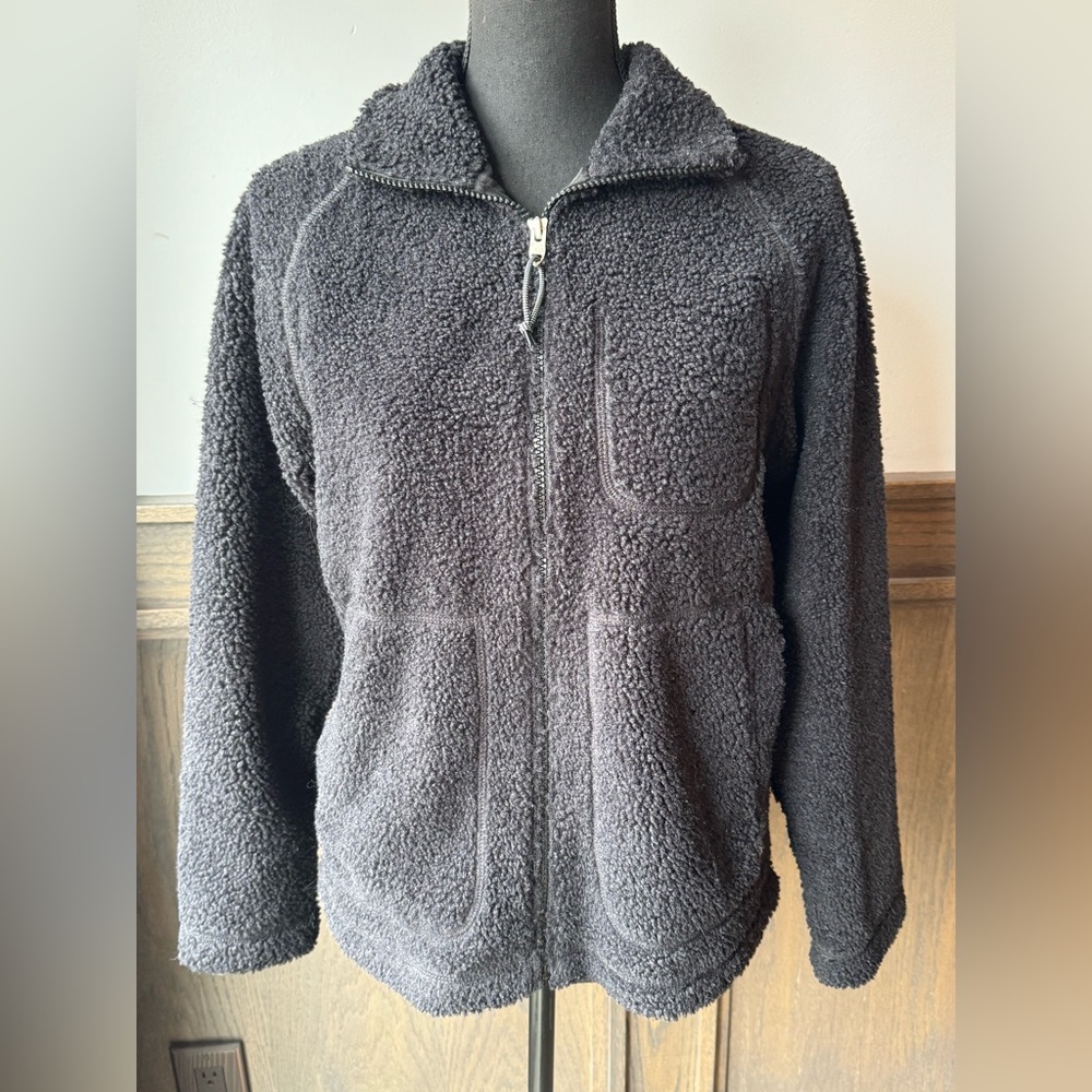 The North Face Ridge Fleece Teddy Full Zip Women's size XSmall Black - Picture 1 of 8
